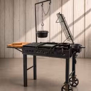 Iron kitchen bbq square all in